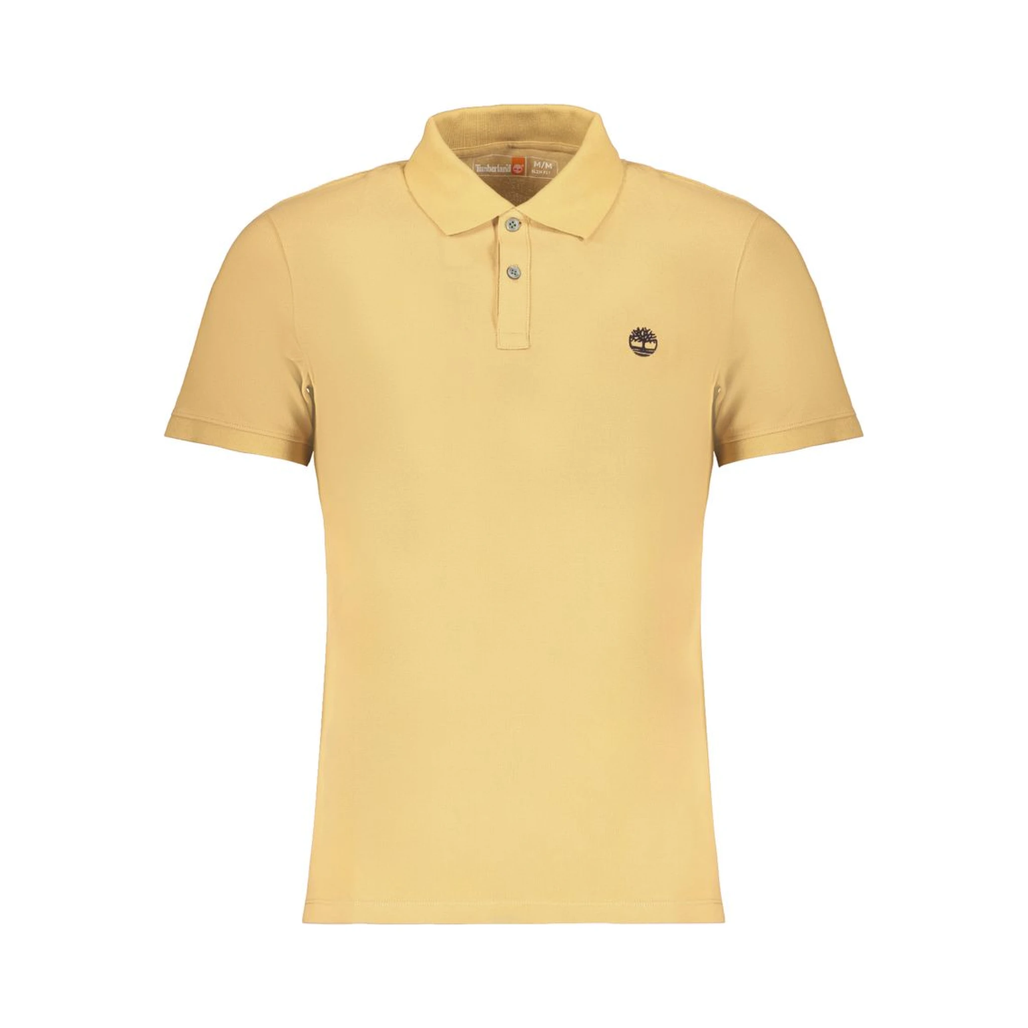 Beige Cotton Polo Shirt