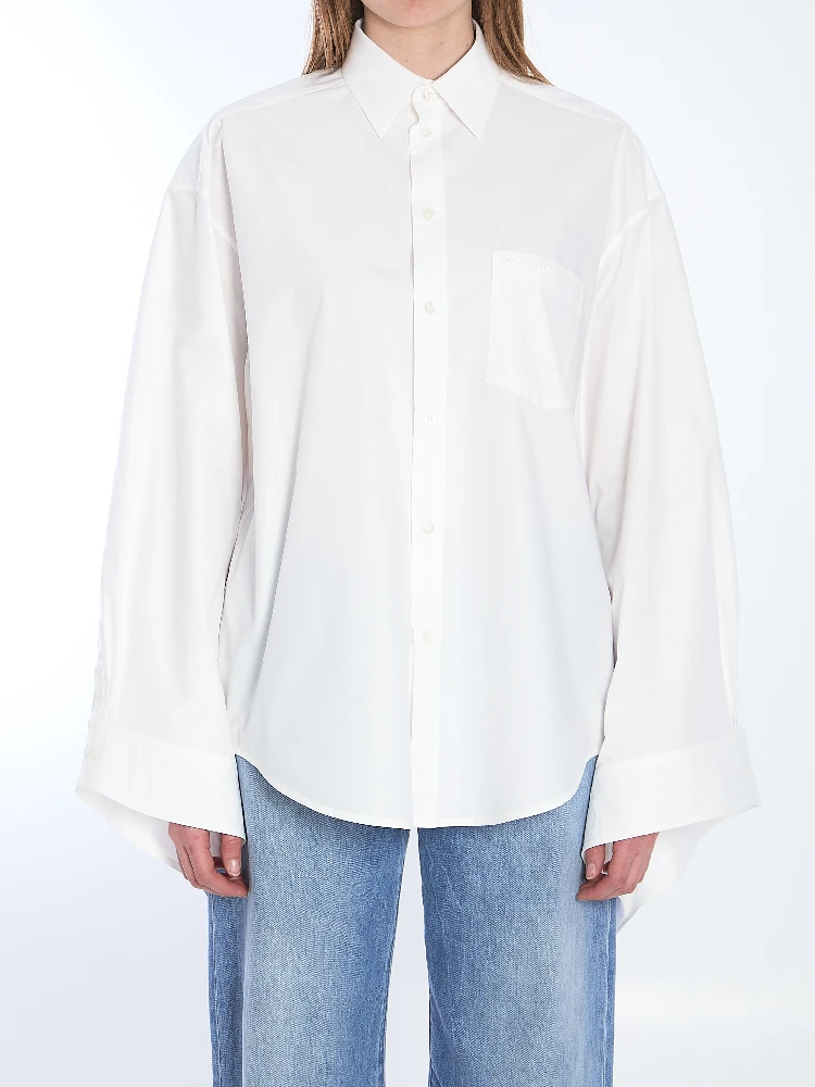 Tied cuffs blouse