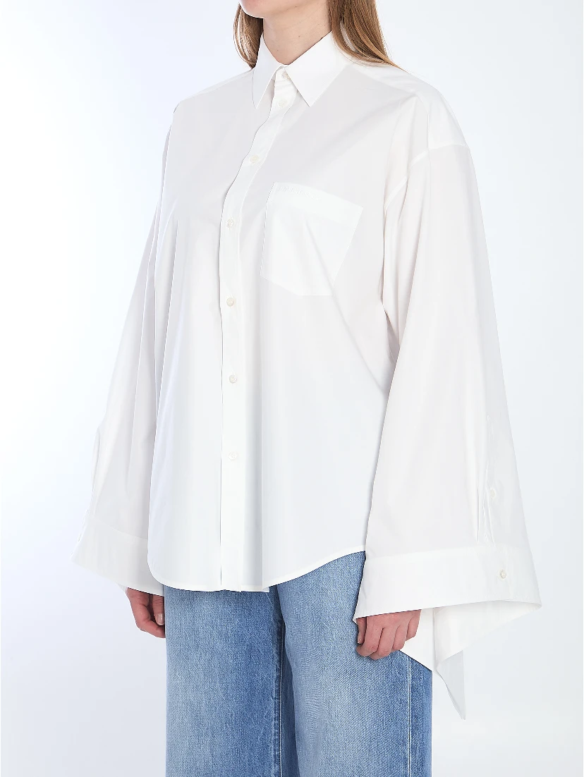 Tied cuffs blouse