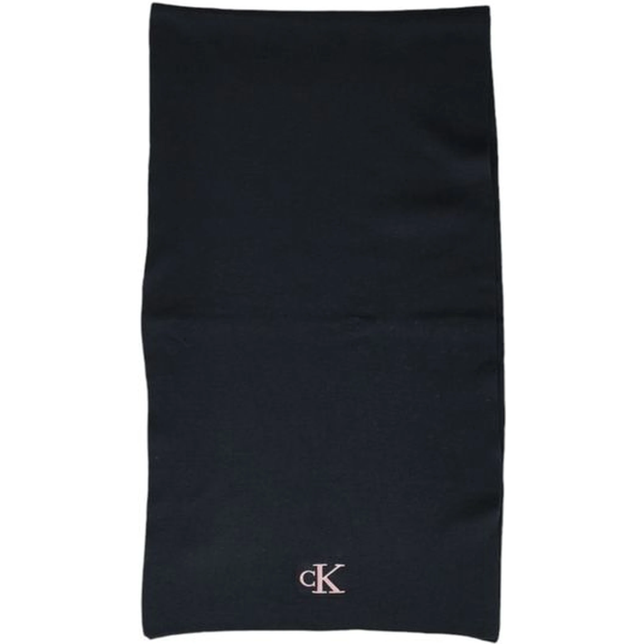 Black Recycled Polyester Scarf