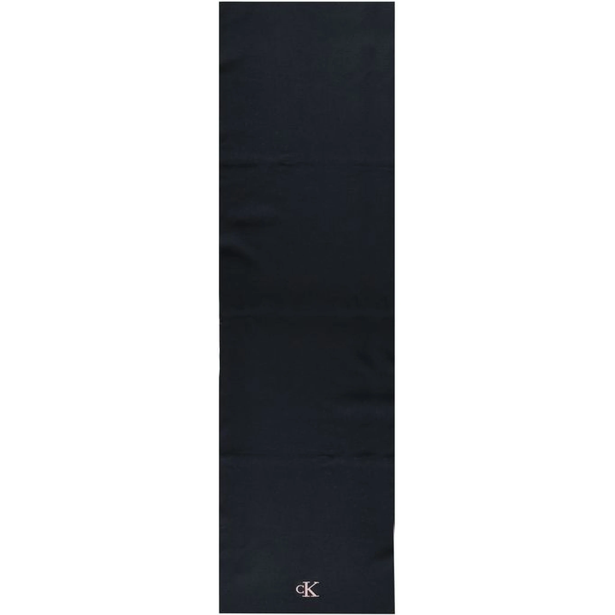 Black Recycled Polyester Scarf