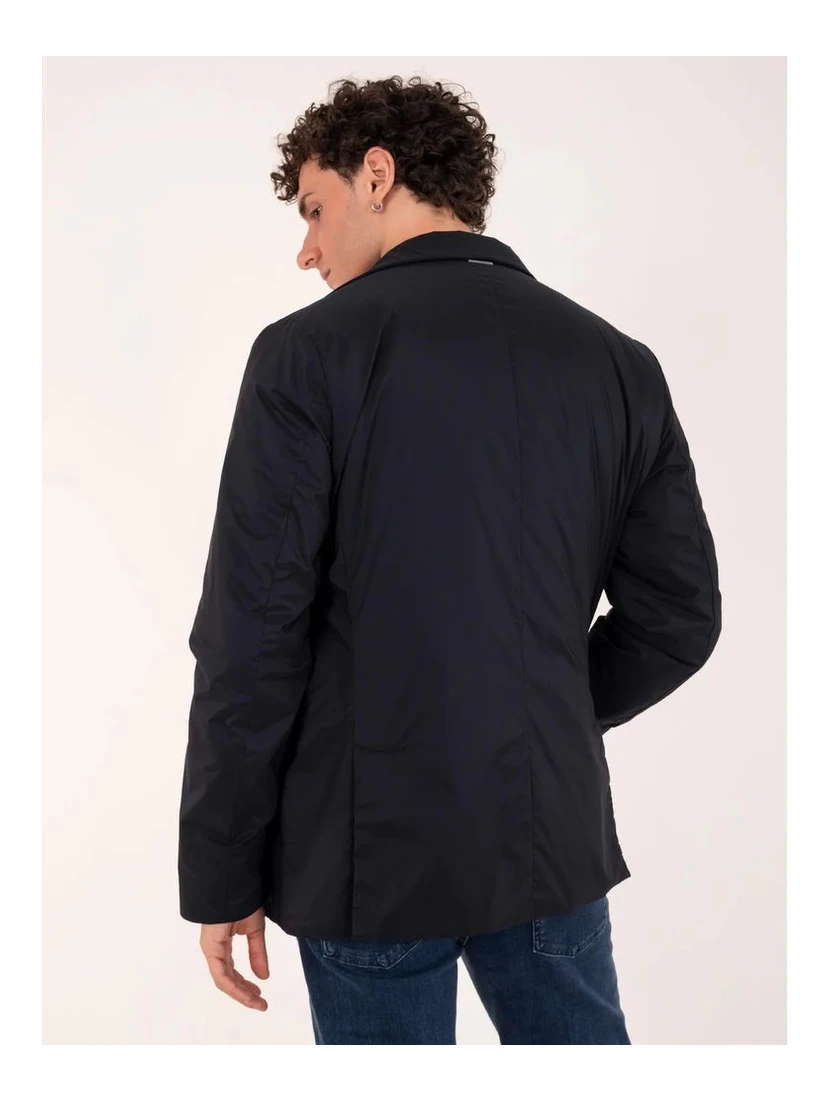 Blue Polyester Jacket