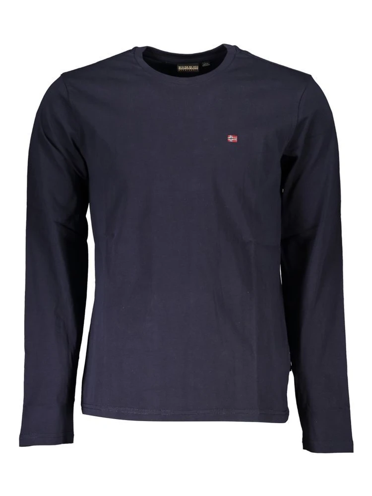 Long-sleeved Cotton T-shirt In Brown