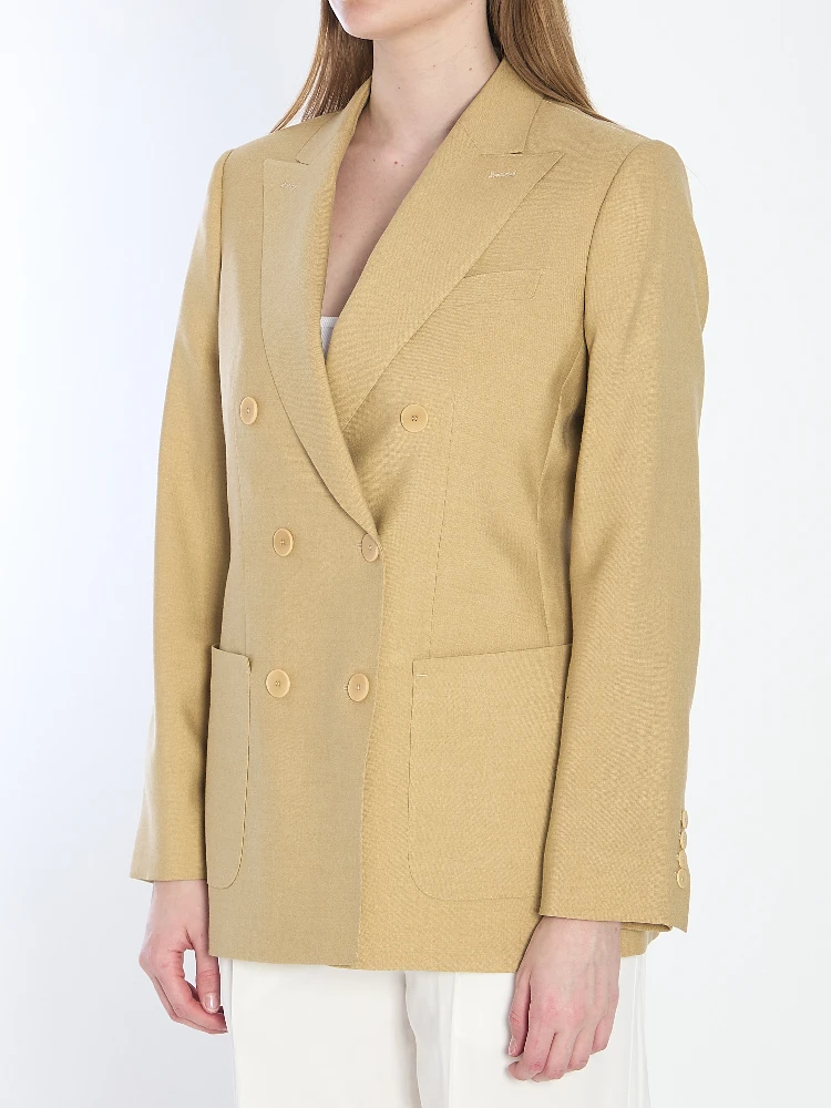 Double-breasted blazer alternative