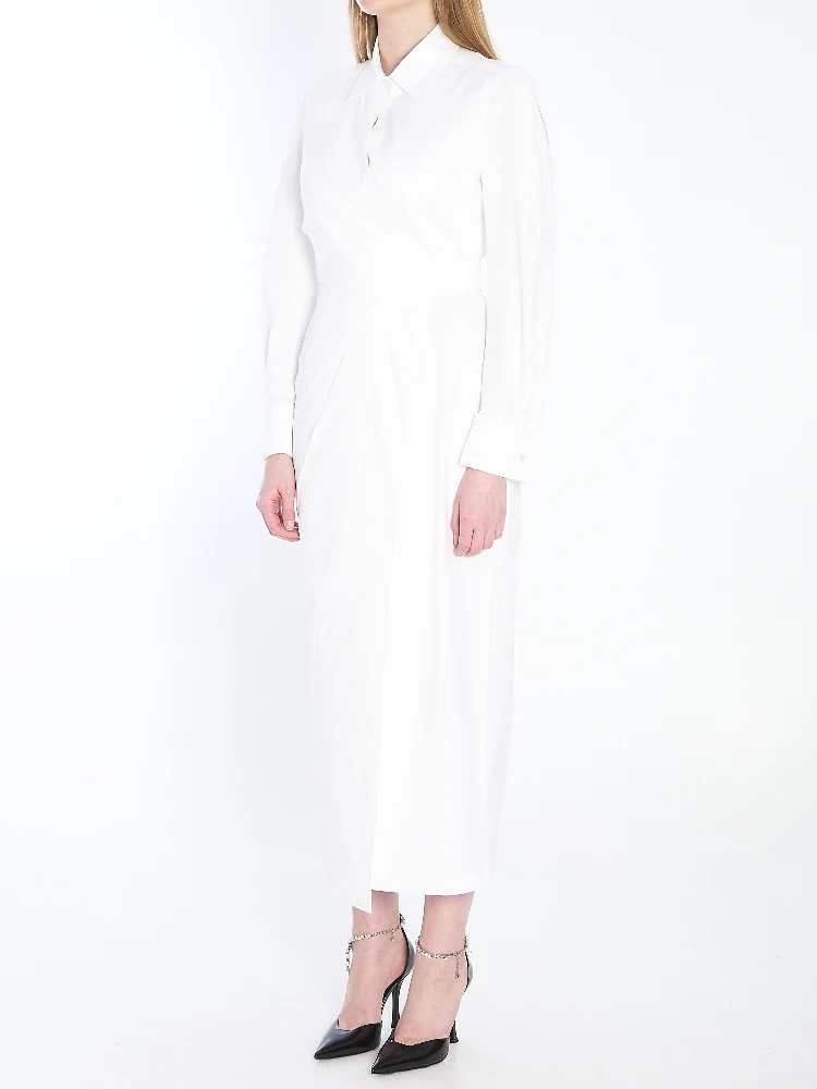 Long shirt dress alternative