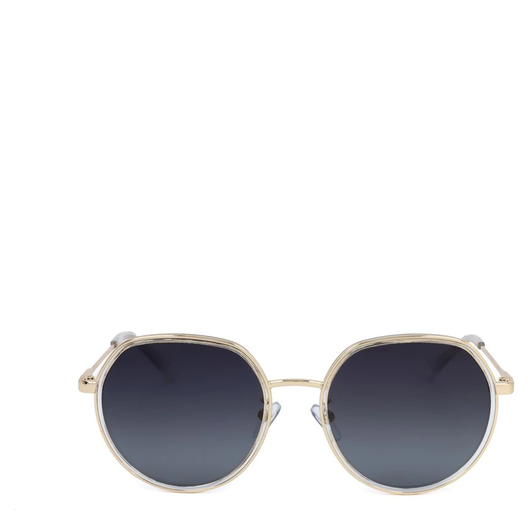 Gold Stainless Steel Sunglasses