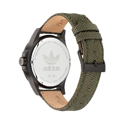 Green Fabric Dress Watch