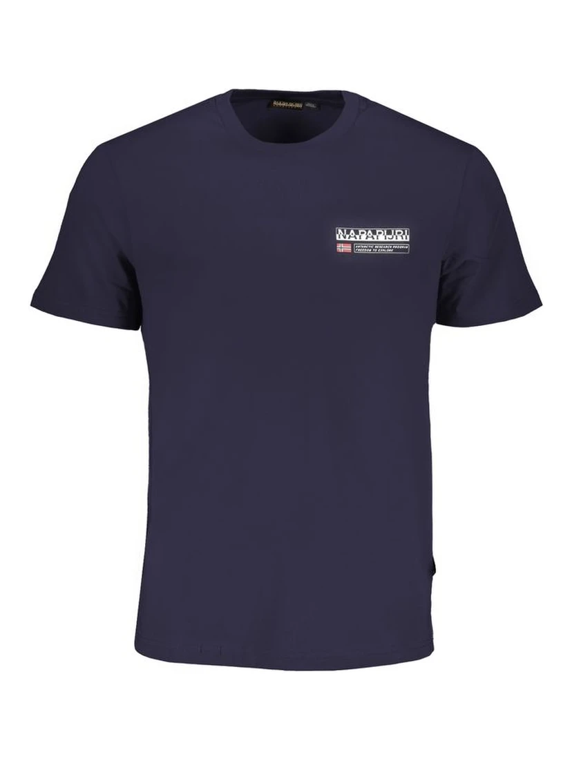 Blue Cotton T-Shirt