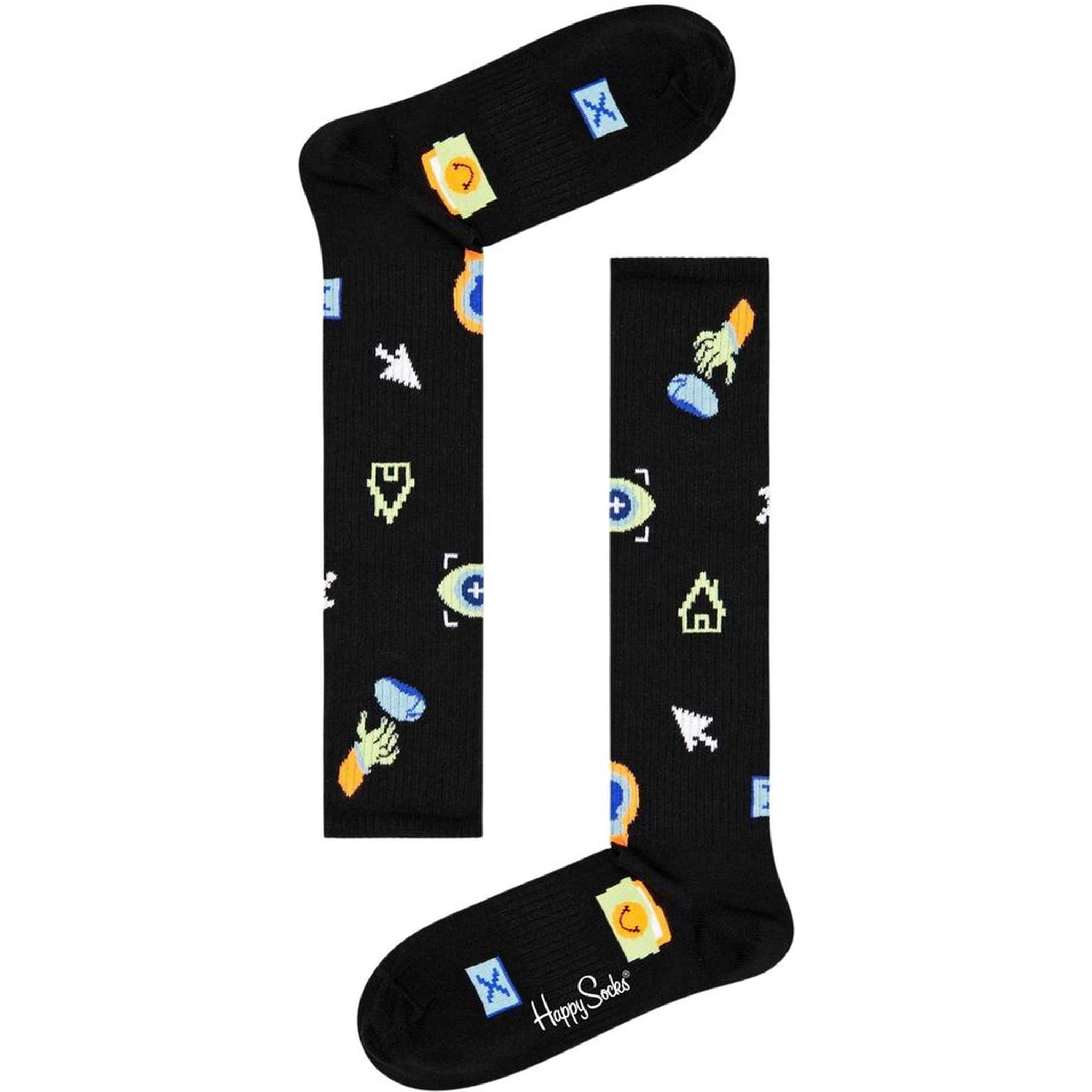 Black Cotton Socks