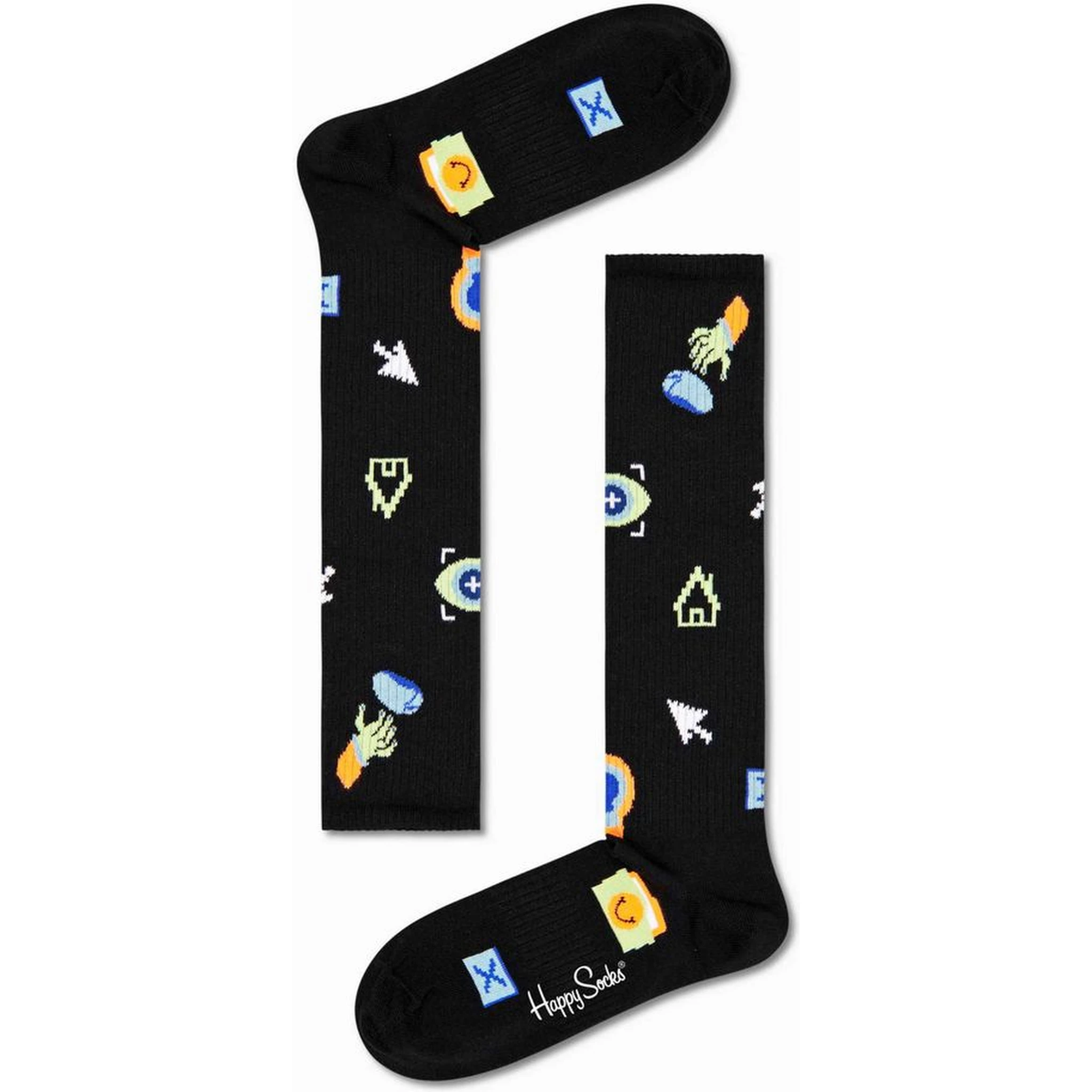 Black Cotton Socks