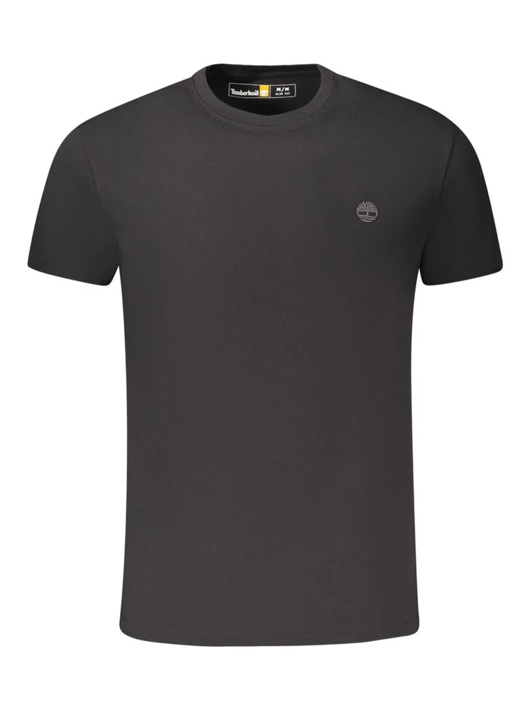 Black Cotton T-Shirt