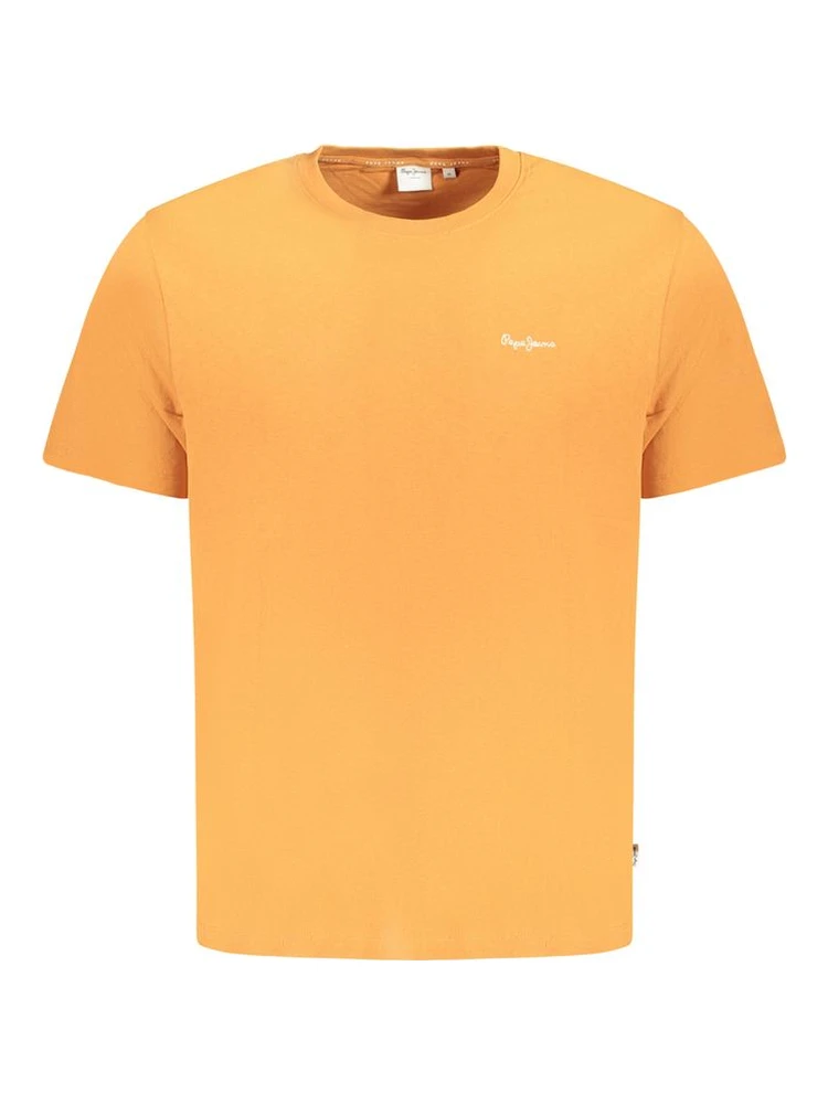 Orange Cotton T-Shirt