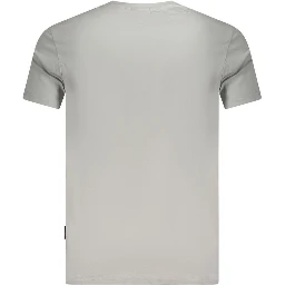 Gray Cotton T-Shirt