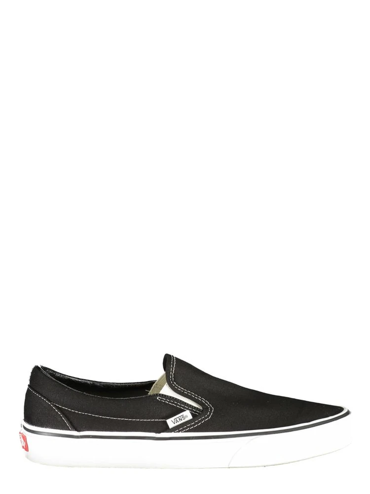 Black Polyester Sneaker