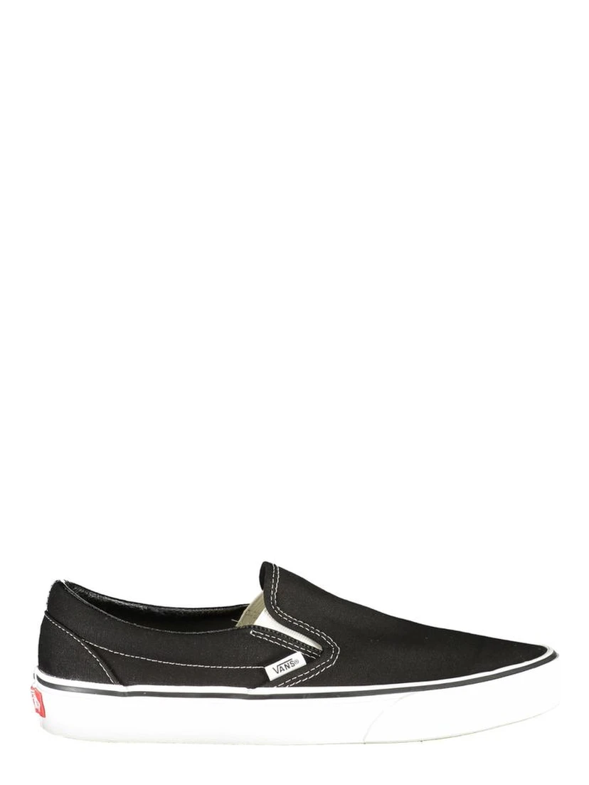 Black Polyester Sneaker