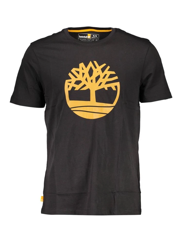 Black Cotton T-Shirt