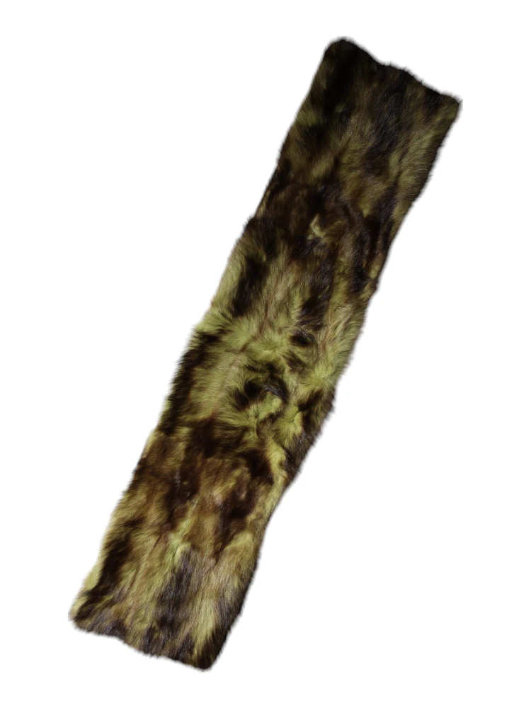 Multicolor Fur Shawl Neck Wrap Cover Collar Scarf alternative