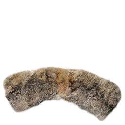Brown Fur Shoulder Collar Neck Wrap Scarf