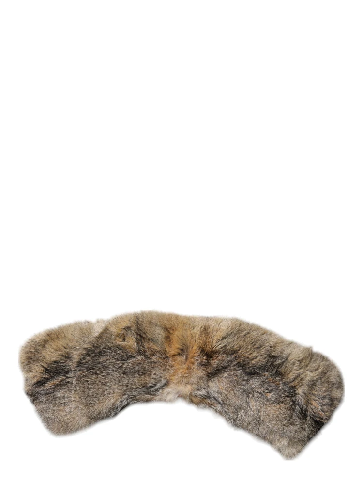 Brown Fur Shoulder Collar Neck Wrap Scarf alternative
