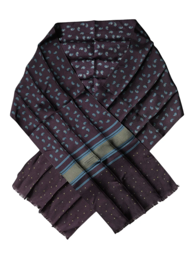 Purple Fantasy Silk Neck Wrap Shawl Scarf alternative