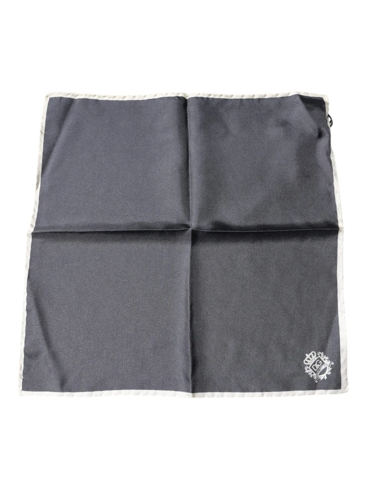 Gray Crown Logo Square Handkerchief Scarf alternative