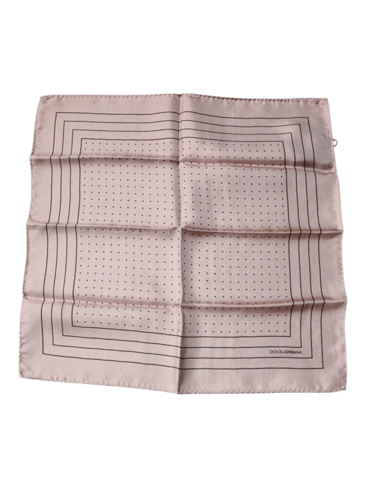 Pink Polka Dots Square Handkerchief Scarf alternative
