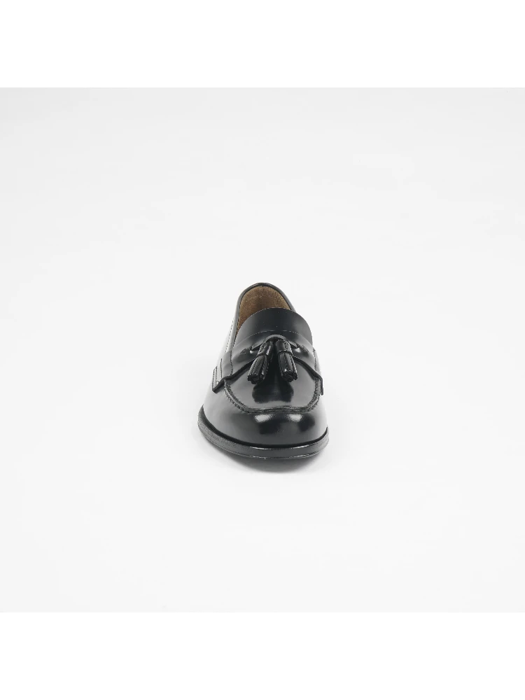 Tassel-detail leather loafers alternative