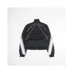 Interlocking G-embroidered Zip-up Sweatshirt In Black