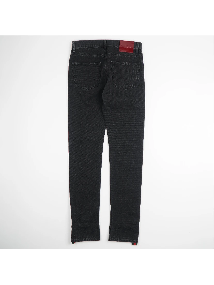 Cropped slim denim pant