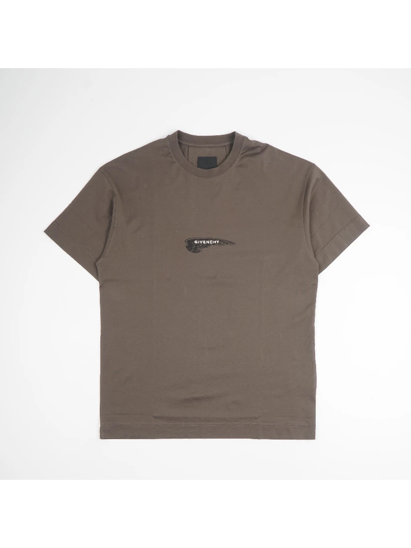 T-SHIRT IN COTTON GIVENCHY WINGS