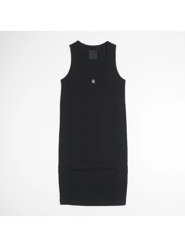 4G-plaque dress