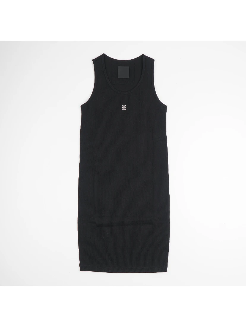 4G-plaque dress