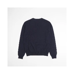 Navy Blue Crew Neck Sweater