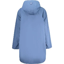 Blue Polyester Jackets & Coat