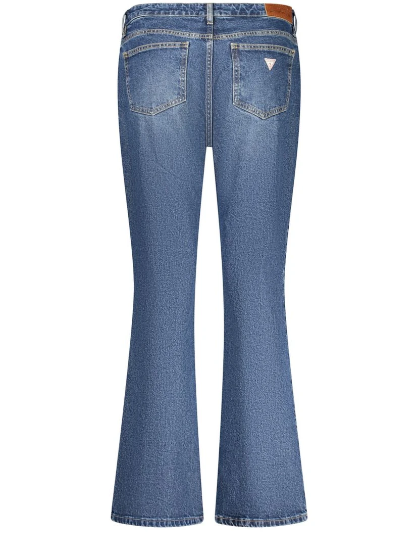 Blue Cotton Jeans Denim