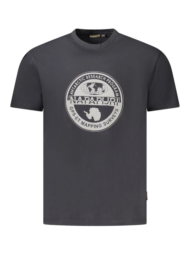 Black Cotton T-Shirt
