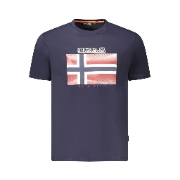 Blue Cotton T-Shirt