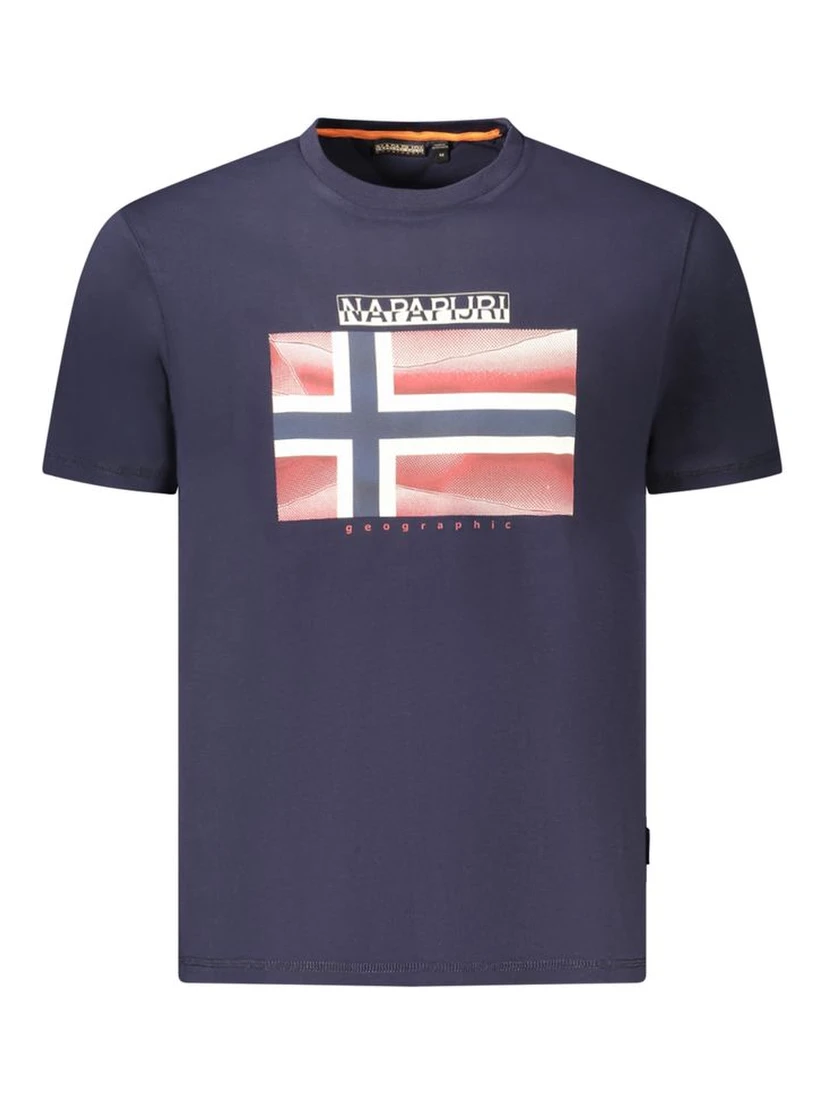 Blue Cotton T-Shirt