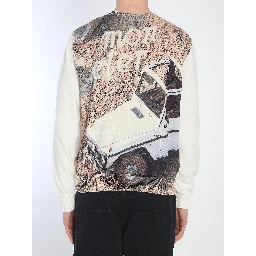 Printed sweater