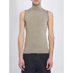 High-neck top