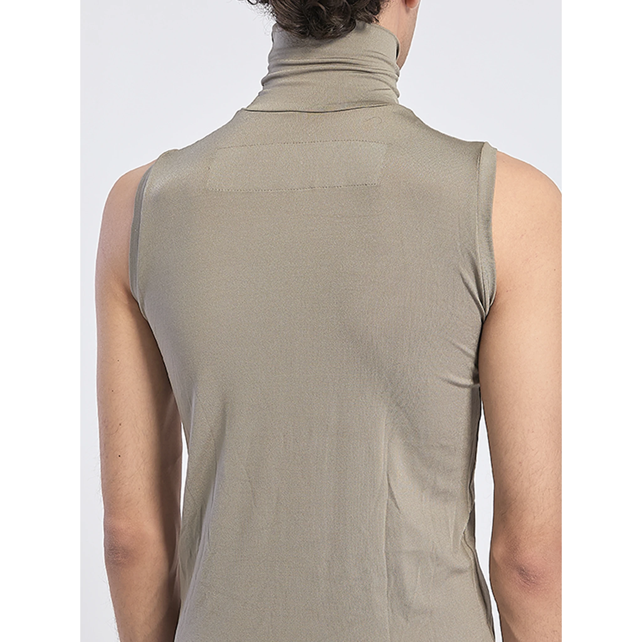 High-neck top