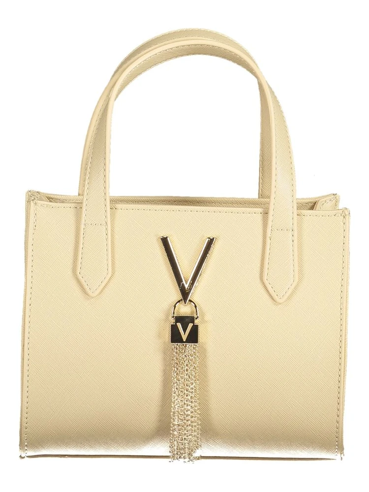 Beige Polyethylene Handbag