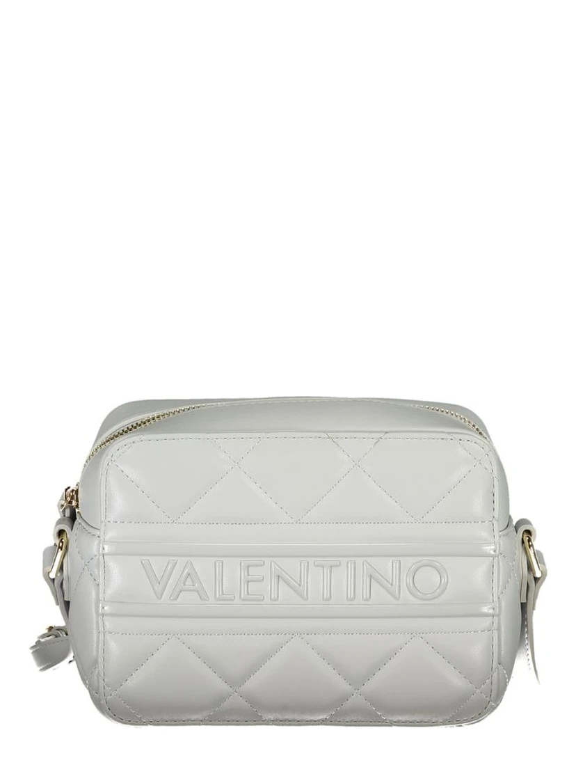 Gray Polyethylene Handbag