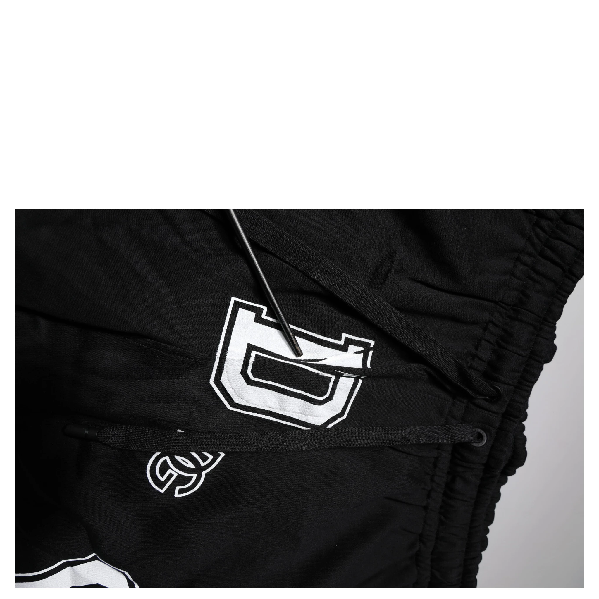 Black Logo Cotton Bermuda Sweatshorts Shorts