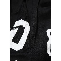 Black Logo Cotton Bermuda Sweatshorts Shorts