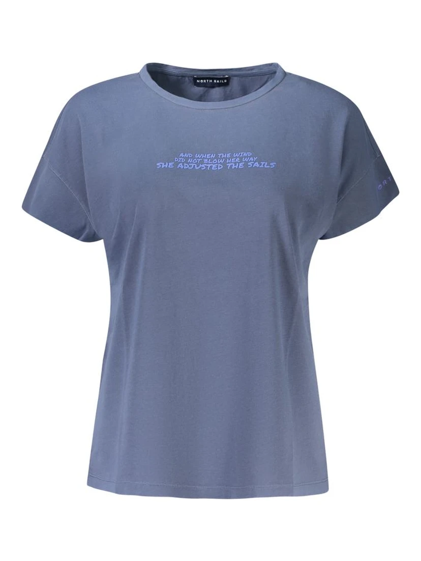 Blue Cotton T-Shirt