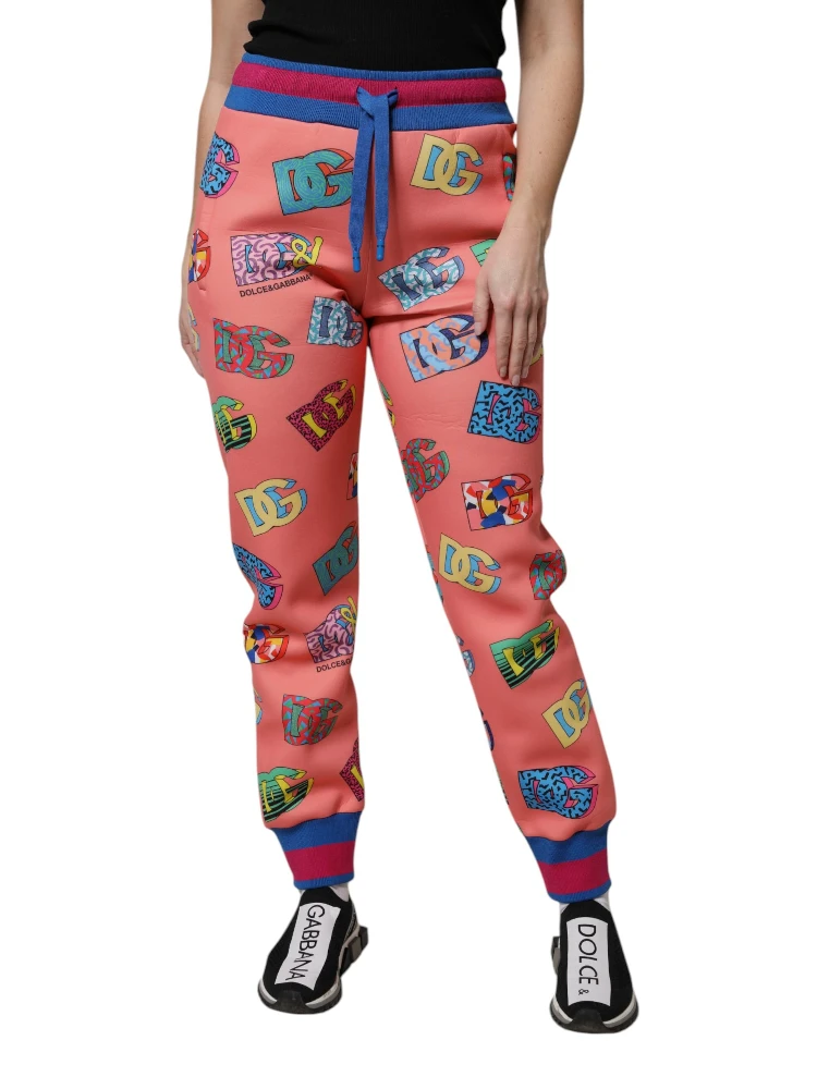 Pink Logo Monogram Jogger Sweatpants Pants alternative