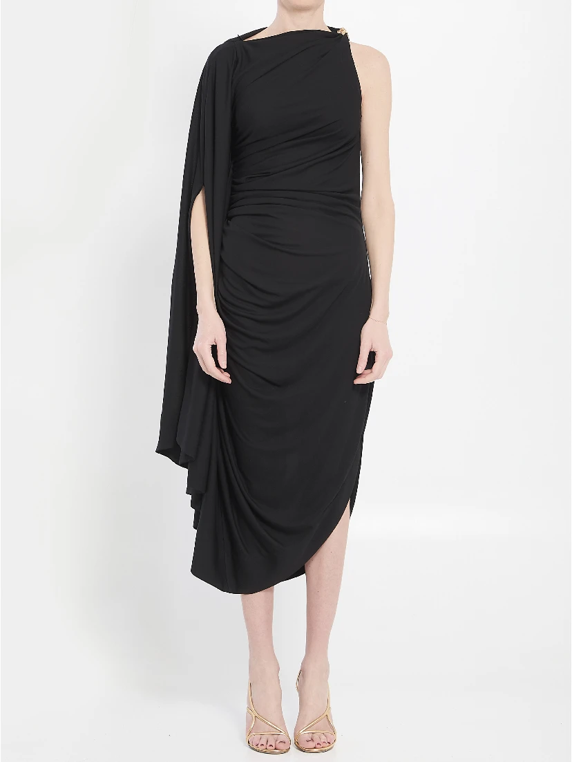 Draped dress