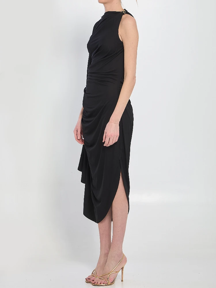 Draped dress alternative
