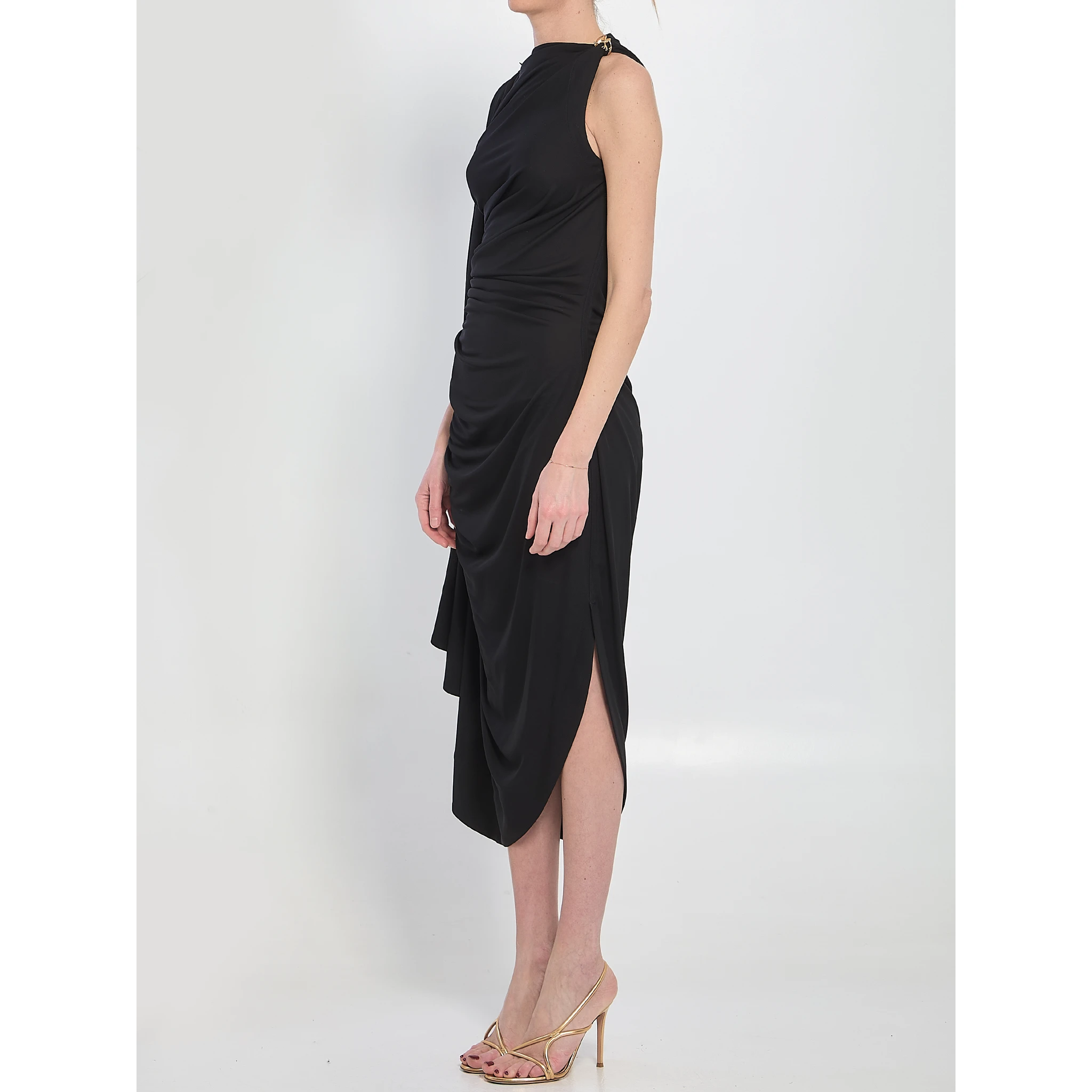 Draped dress